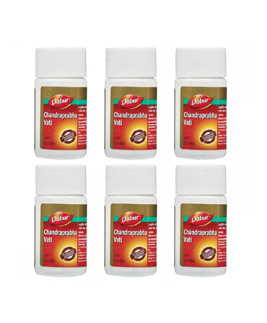 Dabur Chandra prabha Vati (40tab, Pack of 6)