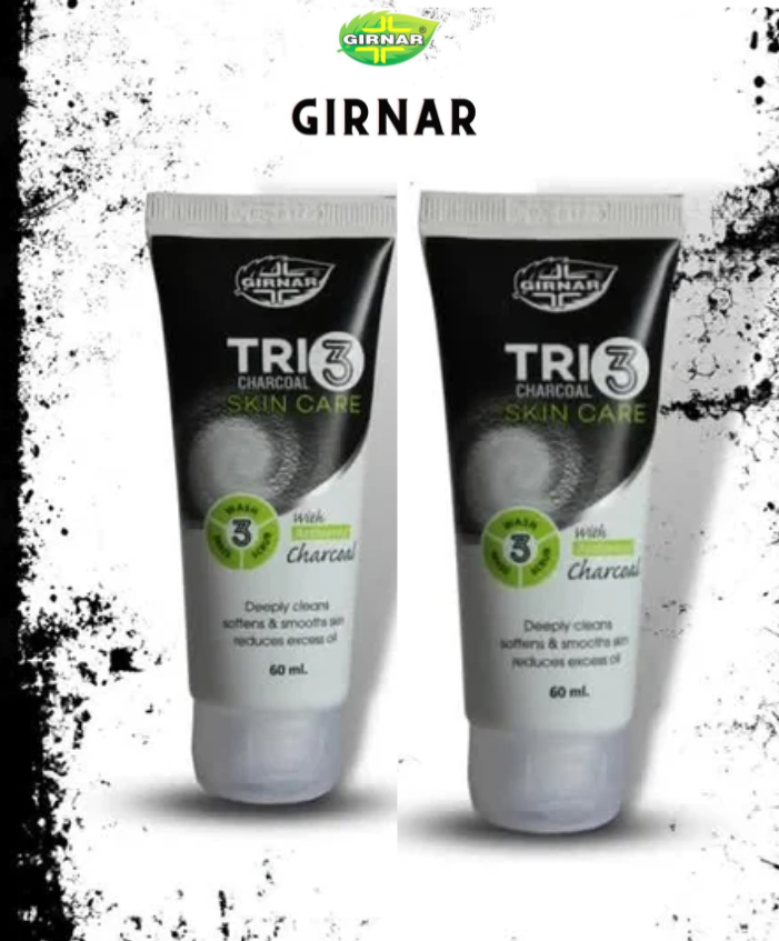 Girnar Trio Charcoal Skin Care Pack of 2