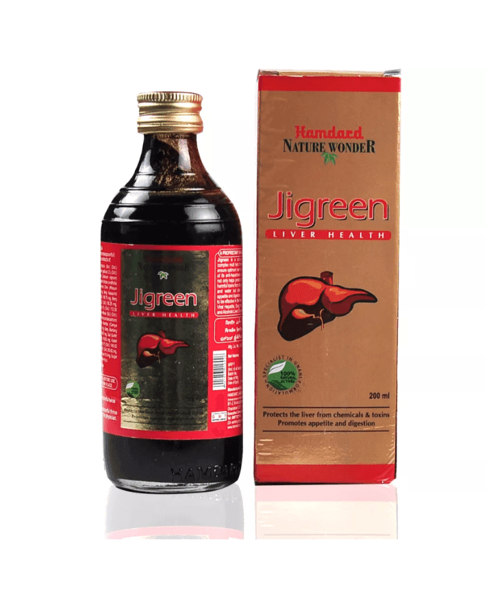 Hamdard Jigreen Syrup (200ml)
