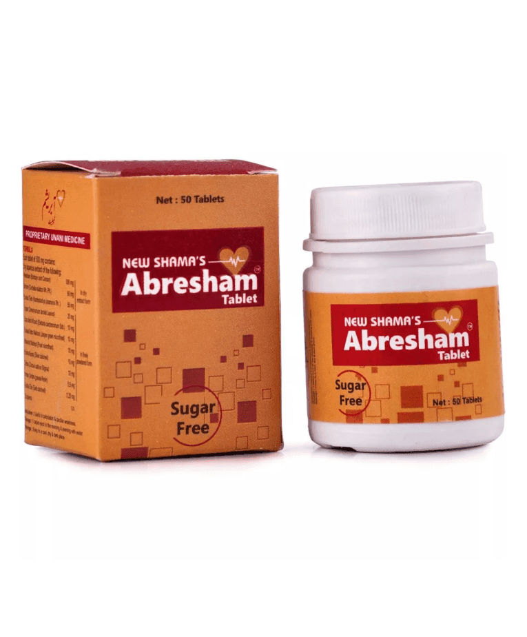 New Shama Abresham Tablets (50tab)